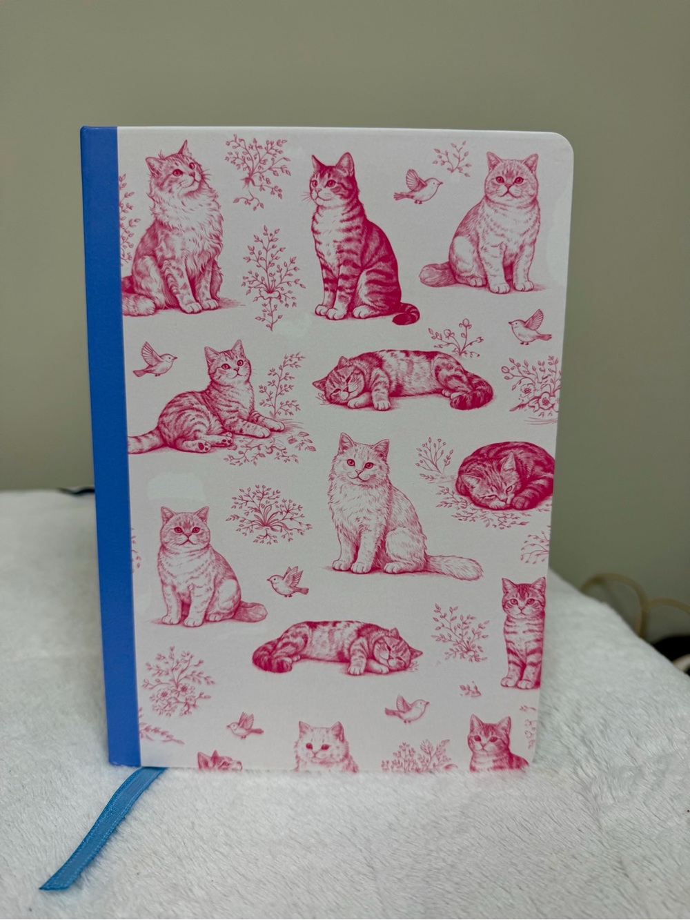 Hardcover Journal with Cat Design